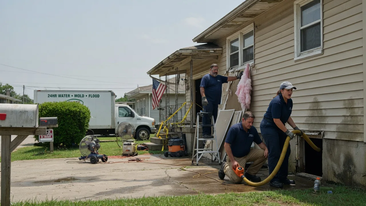 Water Damage Repair in Langeloth, PA near me